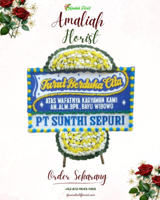 Papan Bunga Duka di Tanah Tumbuh